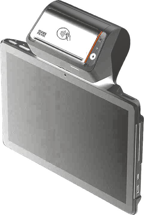 Terminal tablet P3Mix de mostrador